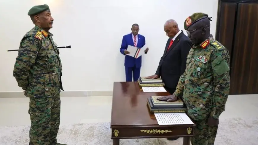 السودان: وزيرا الدفاع والداخلية يؤديان اليمين أمام البرهان