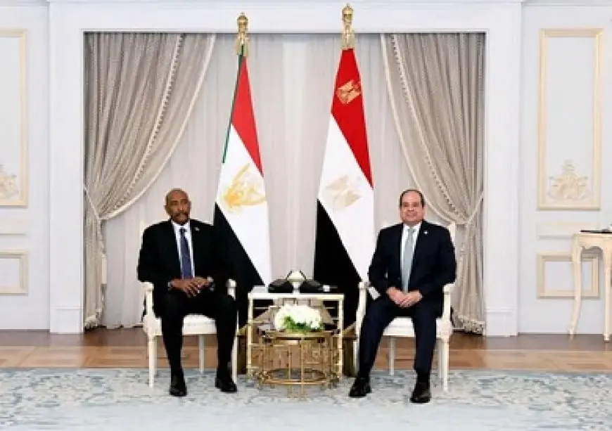السيسي يبحث مع البرهان تطورات الأوضاع في السودان والتنسيق المشترك لحماية الأمن الإقليمي