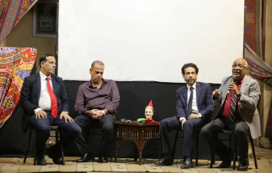 افتتاح مهرجان الأراجوز المصري واهداء الدور الرابعة للطفلة الفلسطينية هند رجب وأطفال غزة