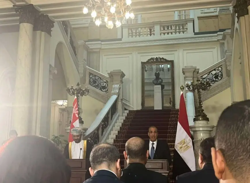وزير الخارجية العماني: ندعم مصر في قضية سد النهضة وحقوقها المائية