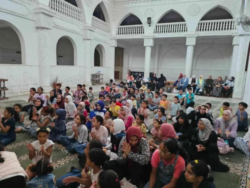 الأوقاف: مسجد الحبشي بدمنهور يتحول إلى مركز إشعاع صيفي يجمع بين المتعة والعلم والقيم
