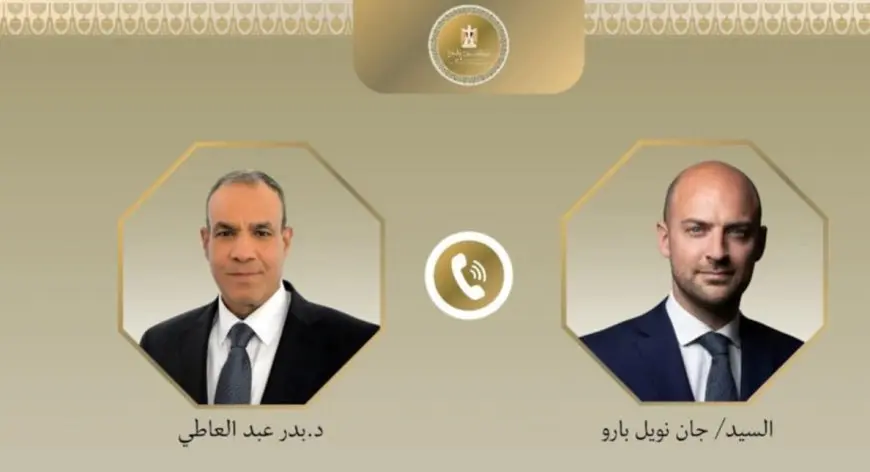 وزير الخارجية يؤكد لنظيره الفرنسي ضرورة سعي المجتمع الدولي لوقف عدوان إسرائيل على غزة والضفة