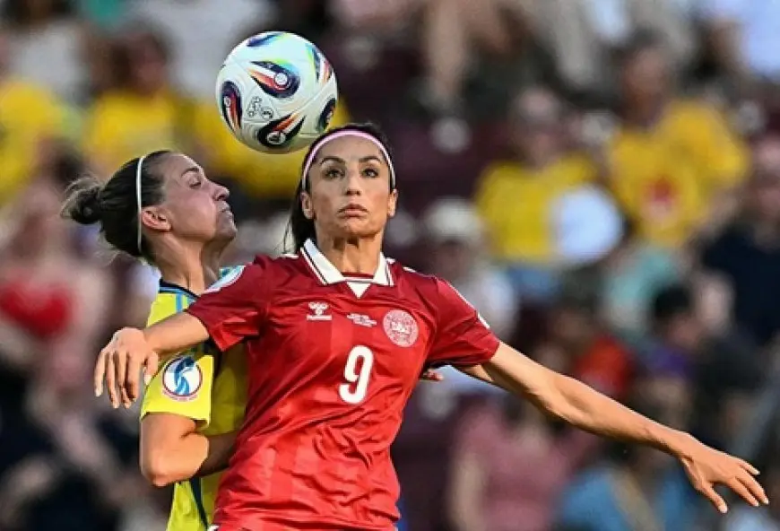 السويد تفوز على الدنمارك في يورو السيدات