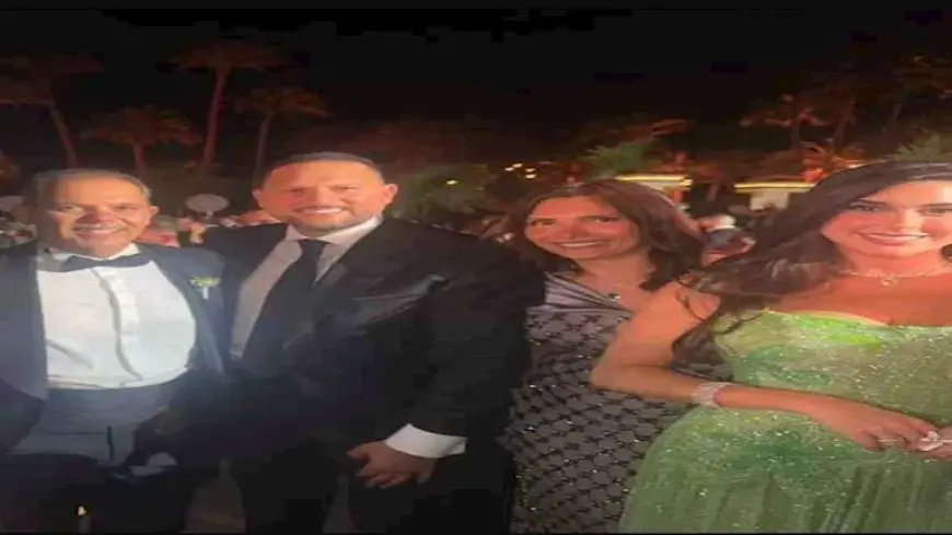 بينهم ياسمين صبري .. نجوم الفن في زفاف حفيد عادل إمام (صور)