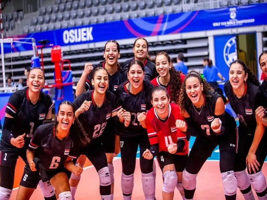 منتخب شابات الطائرة يستعد لمواجهة كرواتيا بعد الانتصار على تايلاند في كأس العالم