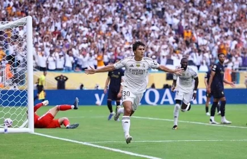 جونزالو جارسيا يواصل التألق مع الريال ويقتحم صدارة هدافي كأس العالم للأندية