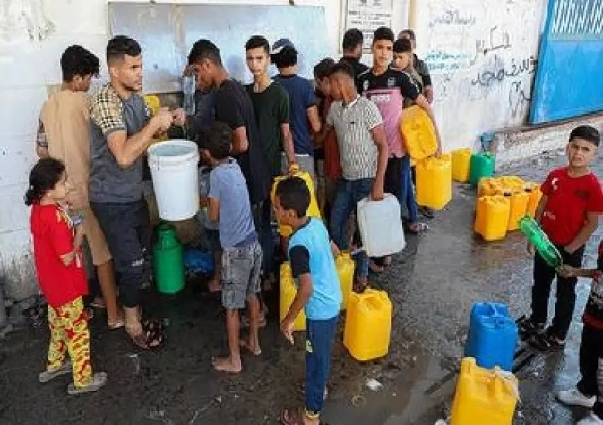 بلدية غزة: منظومة المياه تنهار وقوات الاحتلال تُمعن فى الحصار