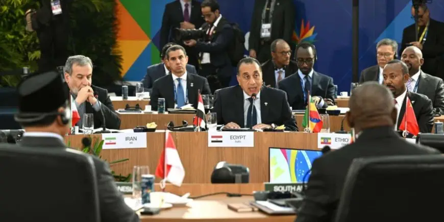 رئيس الوزراء يُلقي كلمة مصر بالجلسة الافتتاحية لقمة مجموعة بريكس في ريو دي جانيرو