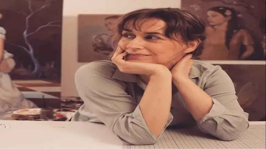 بعد اتهامها بسرقة لوحتها.. الفنانة الدنماركية توضح موقفها من اتخاذ إجراء قانوني ضد مها الصغير