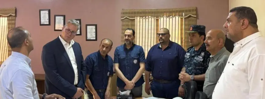 وزير البترول يزور أسر المفقودين في حادث انقلاب البارج البحري أدمارين 12 بخليج السويس