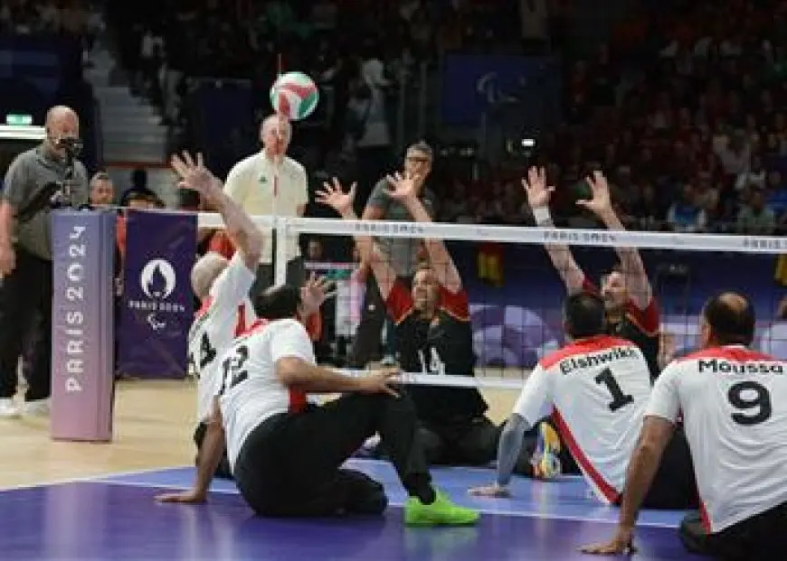 منتخب الطائرة البارالمبي يفوز على الجزائر ويتأهل لنهائي بطولة إفريقيا