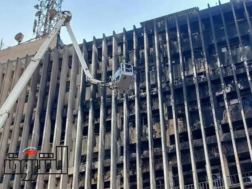 حريق سنترال رمسيس.. المصرية للاتصالات: لم نتنصل من الكارثة.. والمبنى ليس مركز بيانات مصر