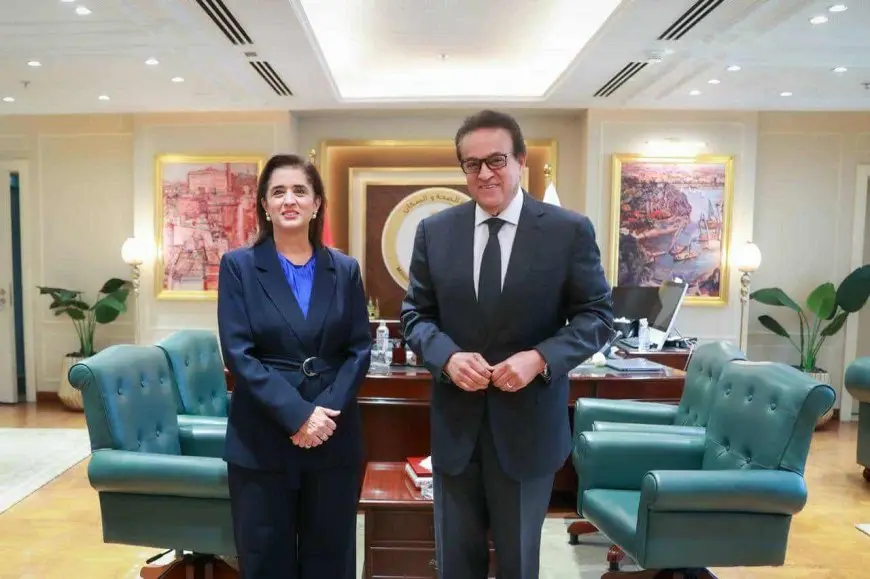 وزير الصحة يبحث مع المدير الإقليمي للصحة العالمية التعاون في ملفات المبادرات والتحول الرقمي