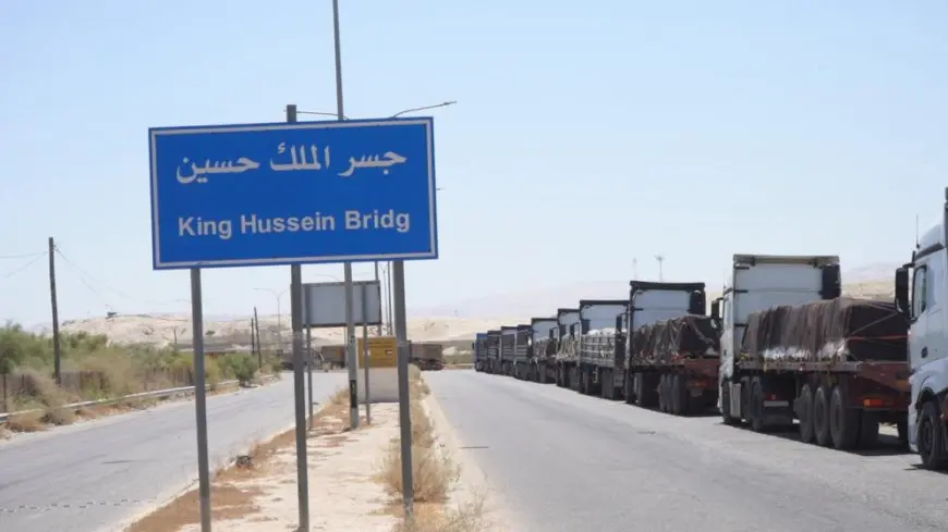 الأردن يستأنف إرسال القوافل الإغاثية إلى غزة