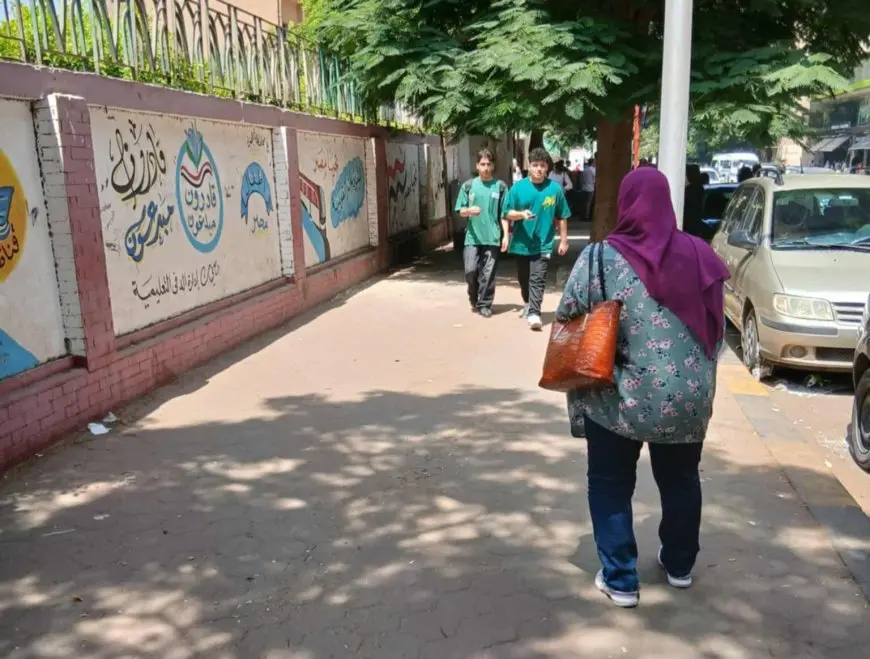 طلاب الثانوية العامة بفيصل: امتحان الرياضة التطبيقية مباشر
