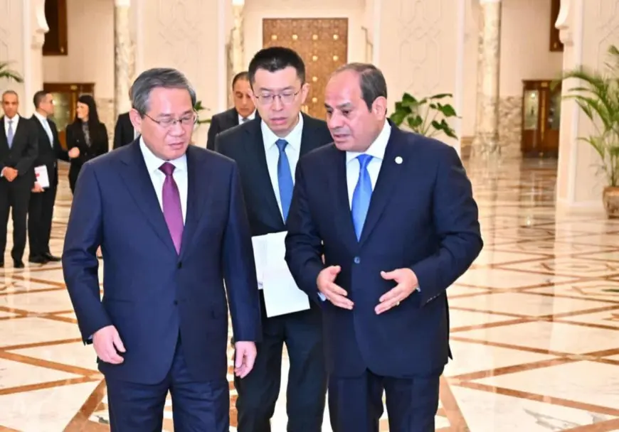 حزب صوت مصر: زيارة رئيس مجلس الدولة الصيني للقاهرة تعكس عمق الشراكة ودعم بكين للتنمية المصرية