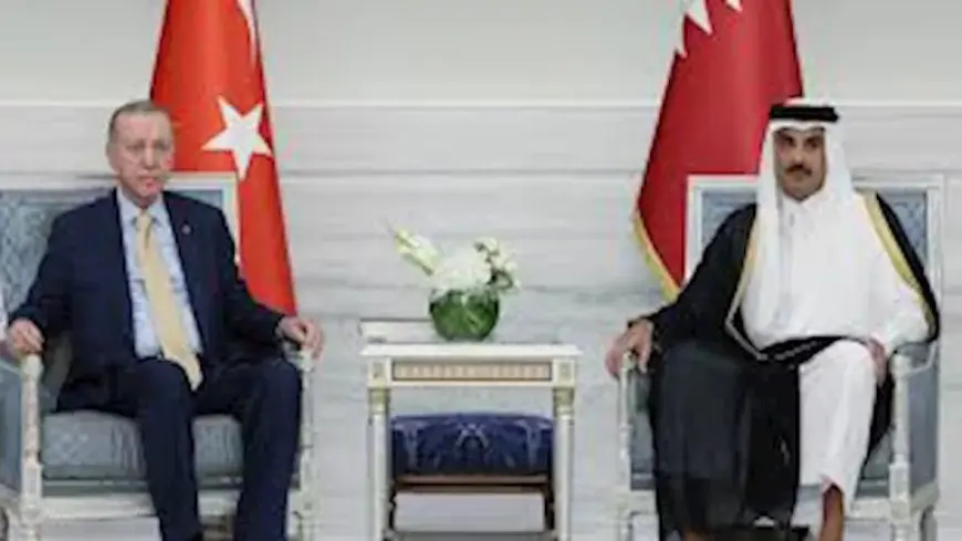 أمير قطر يتلقى اتصالا من أردوغان بشأن غزة