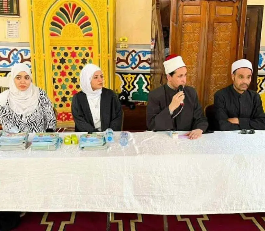 المجلس الأعلى للشئون الإسلامية ينظم فعالية جديدة ضمن برنامج إجازة سعيدة بمسجد السلام في الصف