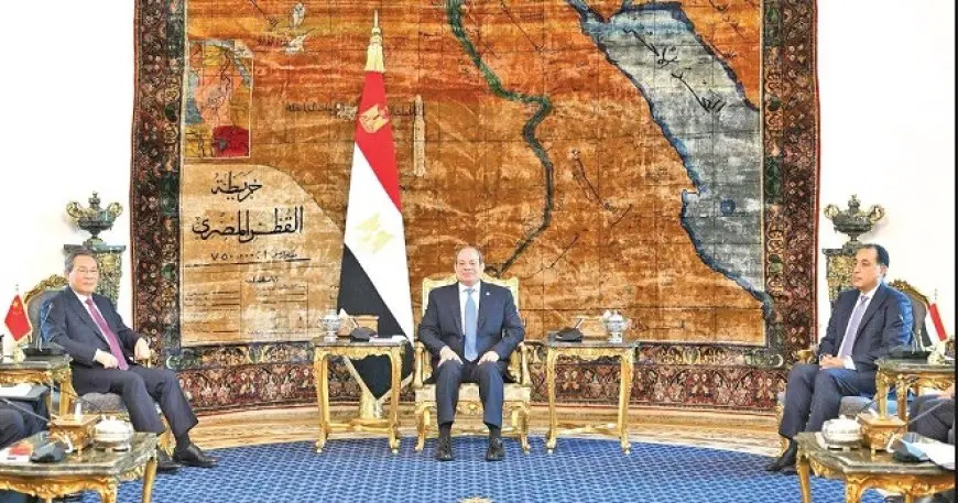 تحالف مصرى صينى.. واستثمارات كبرى مشتركة فى الطريق