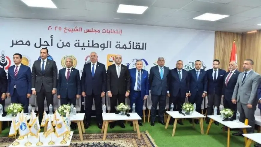 القائمة الوطنية من أجل مصر: الدولة مقسمة لـ4 قطاعات بانتخابات مجلس الشيوخ.. وسقف الإنفاق 6 ملايين جنيه