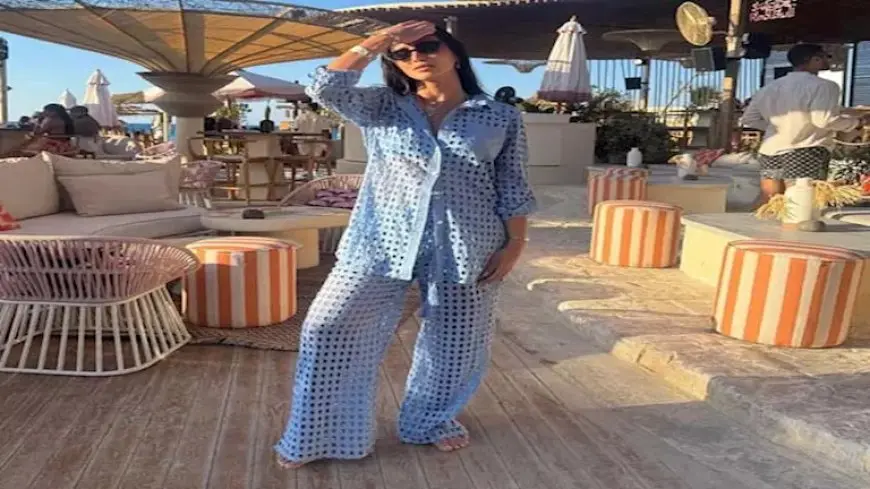 ريم سامي تخطف أنظار متابعيها أثناء قضاء عطلة الصيف.. صورة