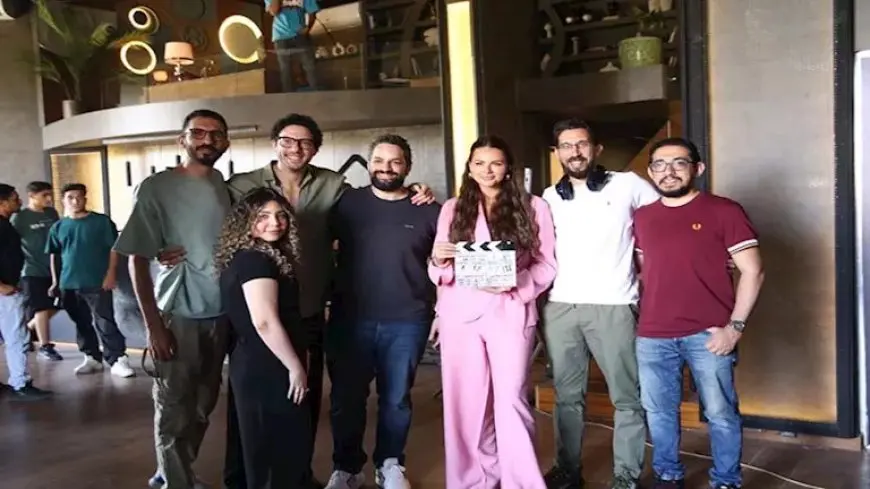 الصور الأولى من حكاية “بتوقيت 28” لـ هنادي مهنا وأحمد جمال سعيد