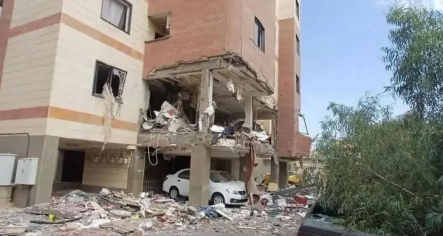 7 مصابين في انفجار مبنى سكني على مشارف مدينة قم الإيرانية