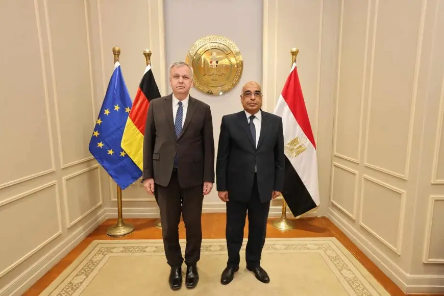 وزير العدل يستقبل السفير الألماني لبحث تعزيز التعاون القضائي بين مصر وألمانيا