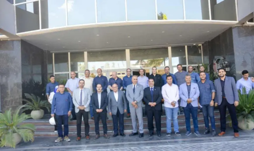 نقابة المهندسين تبحث التعاون مع شركة الزيوت المعدنية لدعم التأهيل المهني
