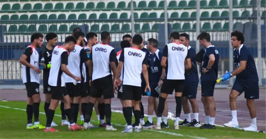 صفقات الزمالك الجديدة تشارك في مران الفريق بمعسكر العاصمة الإدارية