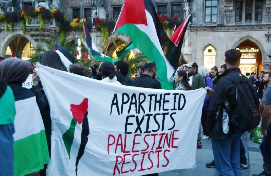 دعمًا لفلسطين.. المئات يتظاهرون أمام مقر المجلس الأوروبي في بروكسل