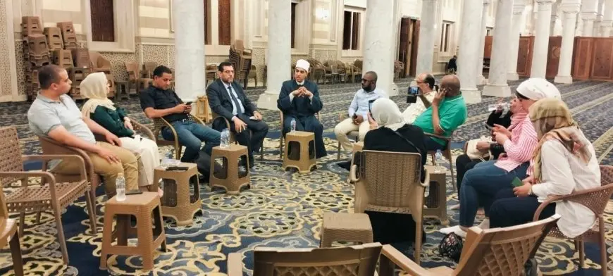اتحاد إذاعات وتلفزيونات دول منظمة التعاون الإسلامي في زيارة لمسجدي الإمام الحسين والسيدة زينب