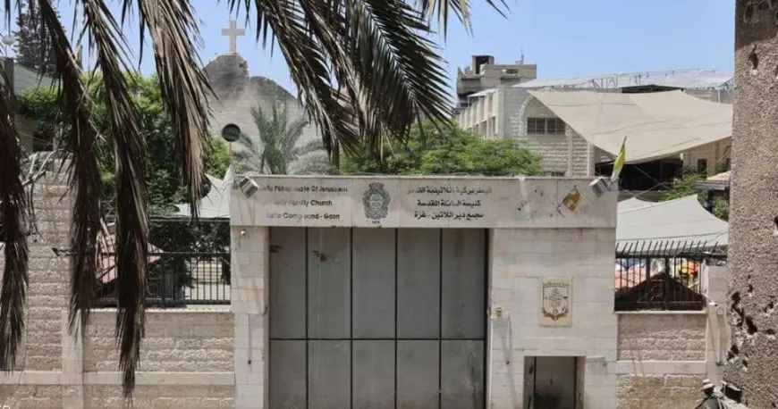 فلسطين: قصف الاحتلال كنيسة بغزة جريمة مكتملة ضمن الإبادة
