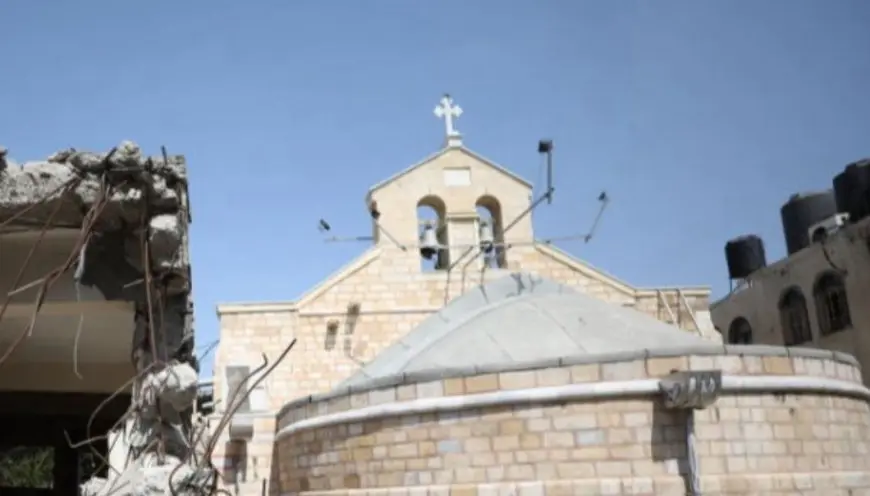 فلسطين تدعو كنائس العالم لإدانة قصف إسرائيل كنيسة العائلة المقدسة بغزة
