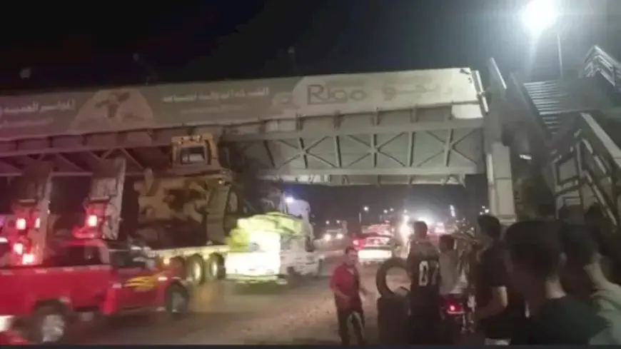 بعد سقوط كوبري طوخ.. خريطة التحويلات المرورية على الطريق الزراعي