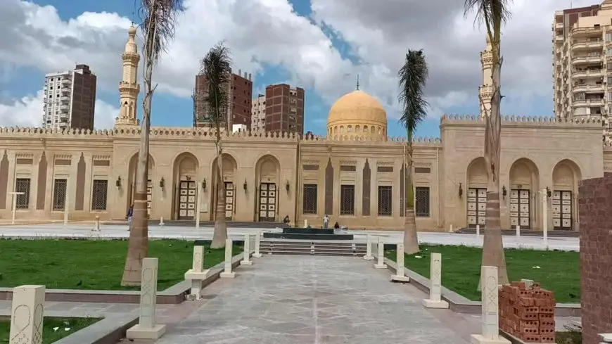 افتتاح المرحلة الأولى من تطوير ساحة مسجد سيدي إبراهيم الدسوقي بدسوق