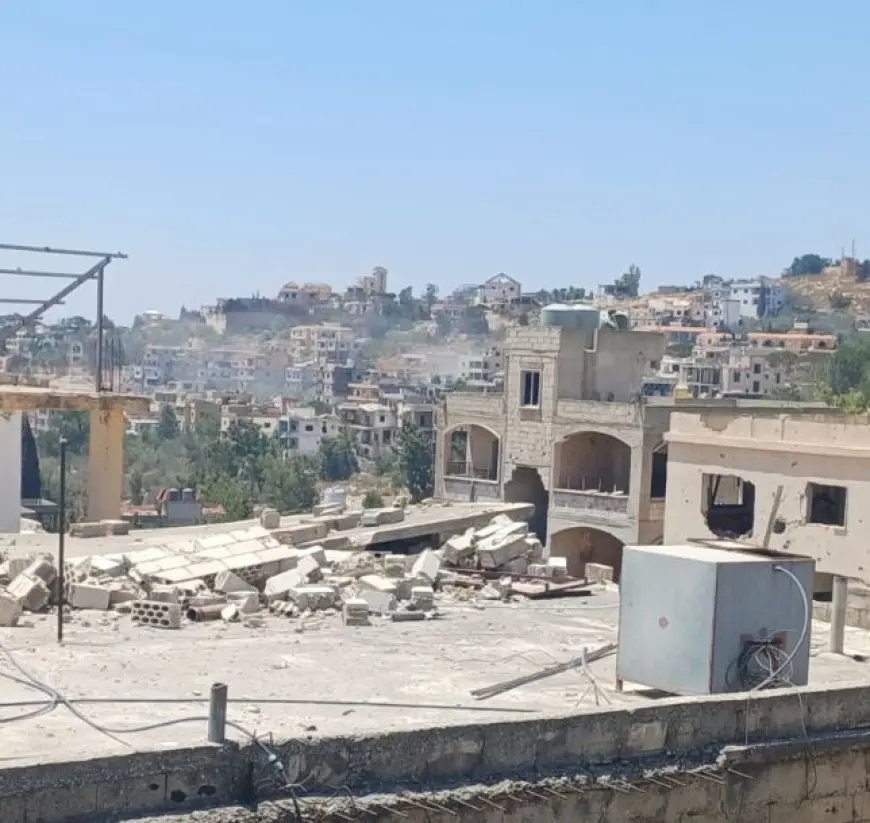 مسيرة إسرائيلية تقصف منطقة مطل الجبل في بلدة الخيام جنوب لبنان