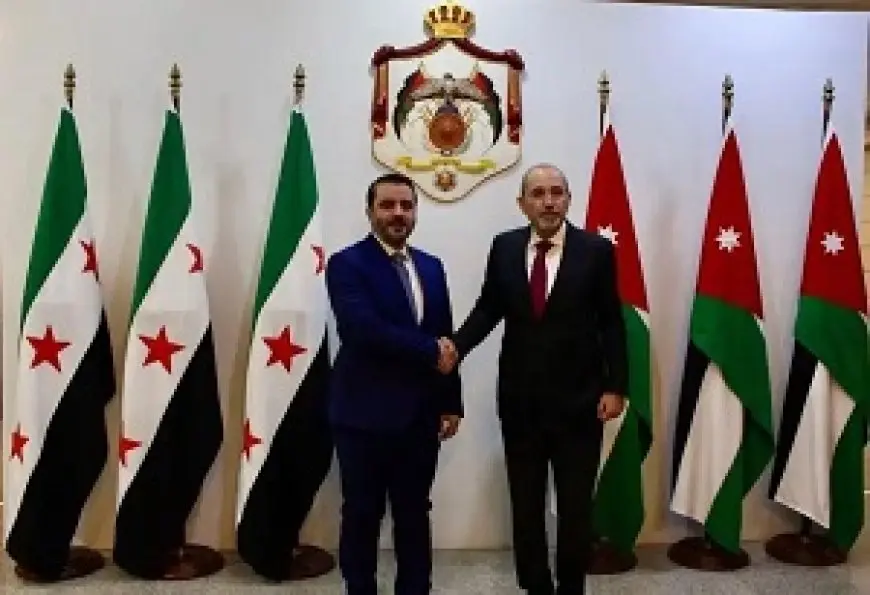 مباحثات بين الصفدي والشيباني بشأن تعزيز العلاقات الأردنية – السورية