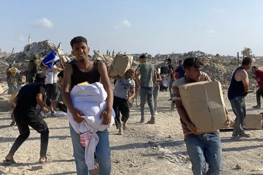 شهيدان ومصابون جراء استهداف الاحتلال منتظري المساعدات جنوب مدينة غزة