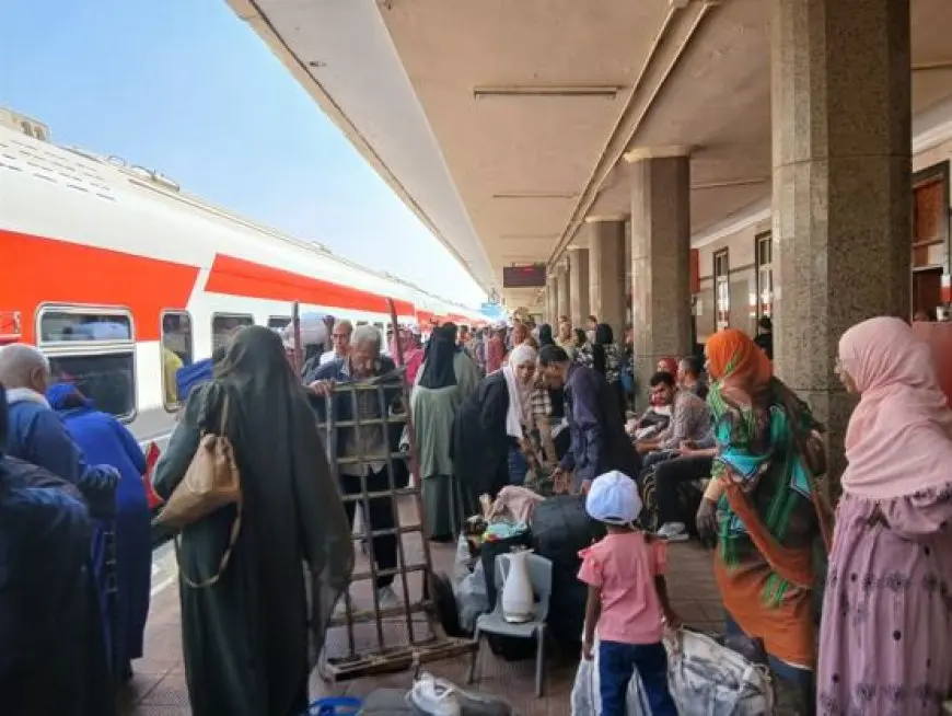 انطلاق قطار مخصوص لتسهيل العودة الطوعية للسودانيين وذويهم لوطنهم بعد قليل
