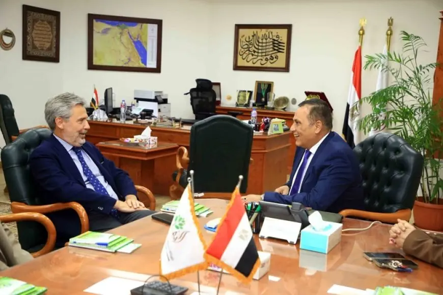 رئيس الريف المصرى الجديد: فرصة أمام الشركات الإيطالية بمجالات الزراعة التعاقدية للاستثمار في الـ1.5 مليون فدان