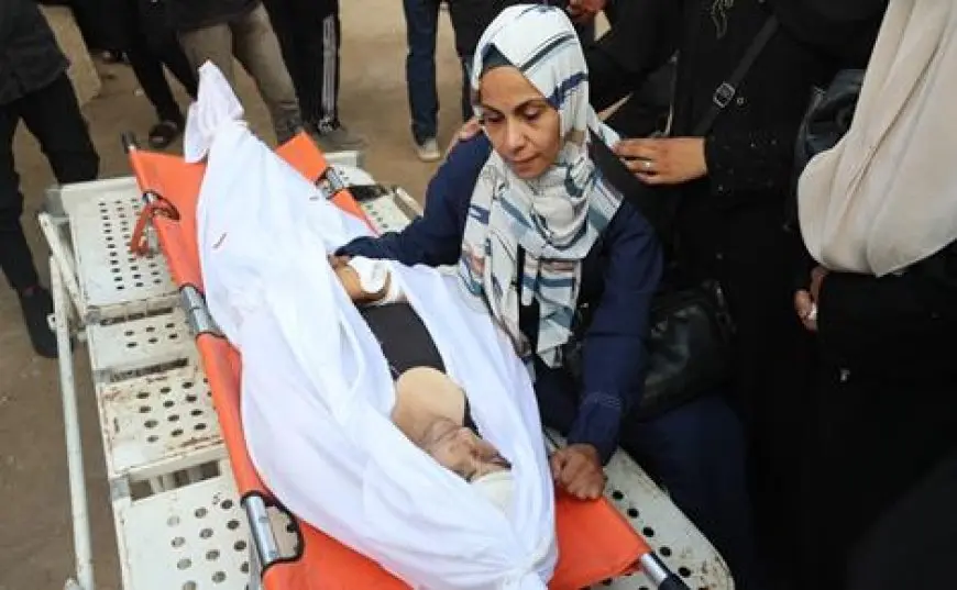 5 شهداء بينهم سيدة جراء قصف الاحتلال محطة تحلية المياه بحي الرمال في غزة