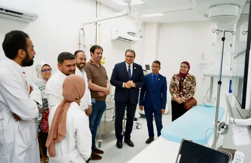 رئيس الرقابة الصحية يتفقد مستشفيي رأس الحكمة والضبعة المركزيين للتأكد من جاهزيتهما للاعتماد من جهار