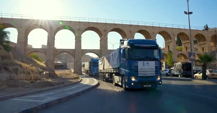 الأردن يعلن إطلاق قافلة مساعدات إنسانية جديدة إلى غزة
