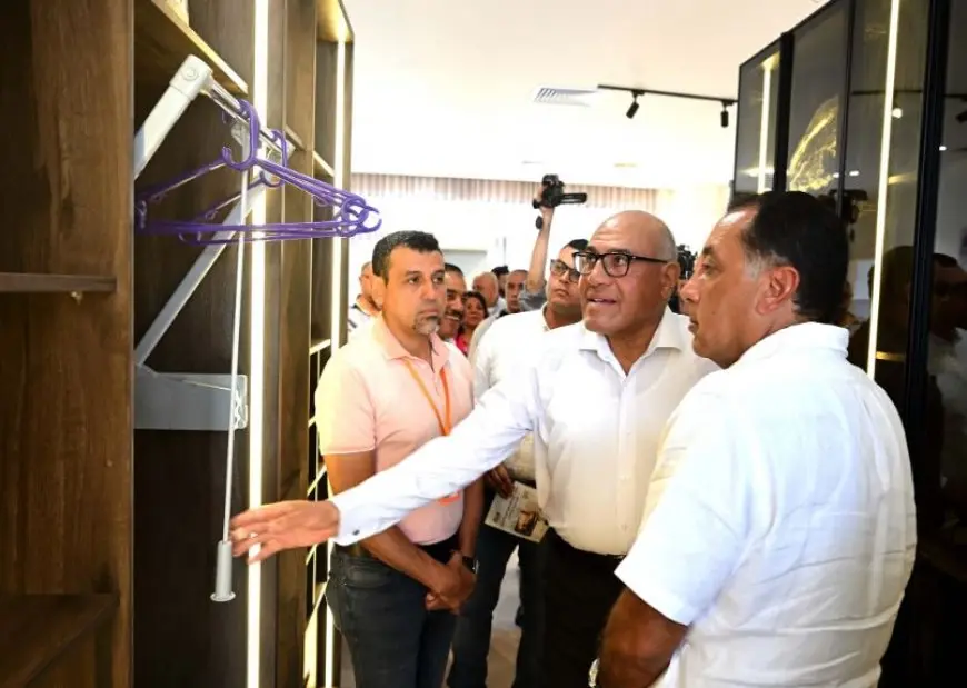 مدبولي يفتتح معرض الهيئة العربية للتصنيع أتيكو للصناعات الخشبية ومصنع الإلكترونيات بنورث سكوير مول العلمين