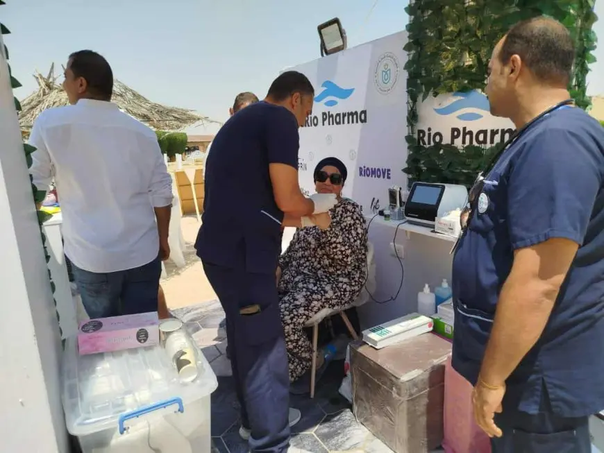 أجهزة متطورة لقياس الوزن ونسبة الدهون والكتلة العضلية ضمن مبادرة صحية مجانية بجنوب سيناء