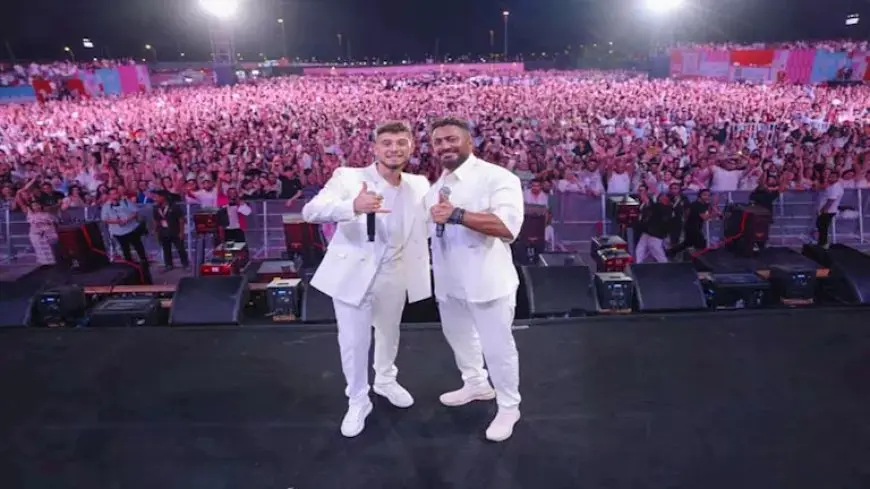 بعد أزمته مع نجم كبير.. تامر حسني ينشر صورًا من حفل العلمين ويوجه رسالة للجمهور