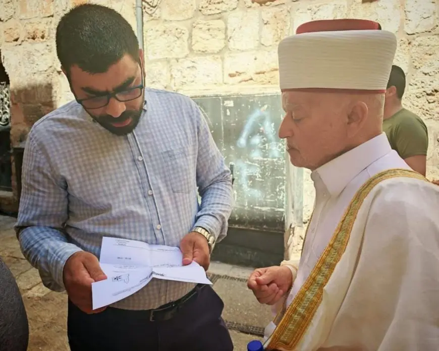 إسرائيل تجدد إبعاد مفتي القدس والديار الفلسطينية عن المسجد الأقصى