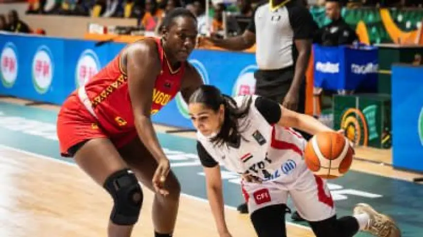 منتخب سيدات السلة يفوز على أنجولا في بطولة الأفروباسكت