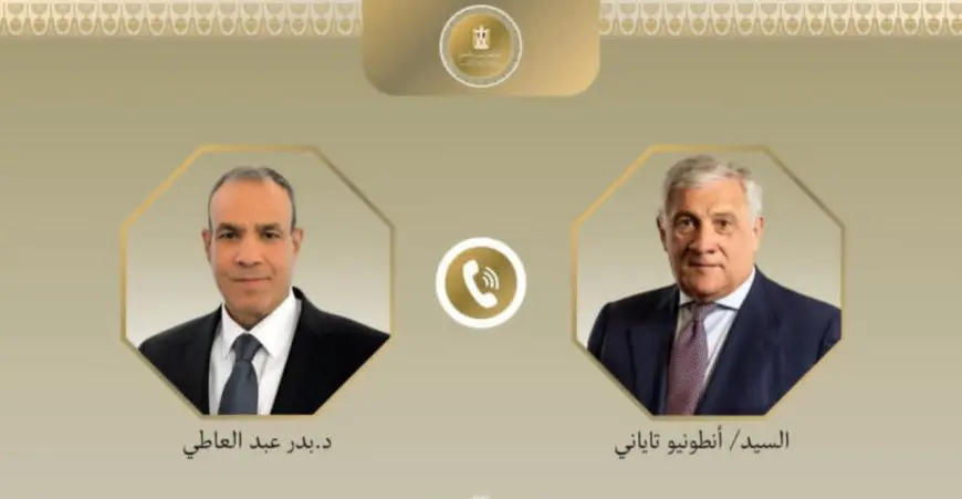 مصر وإيطاليا تؤكدان ضرورة وقف إطلاق النار في غزة وتوافق حول أمن مصر المائي والأوضاع في ليبيا